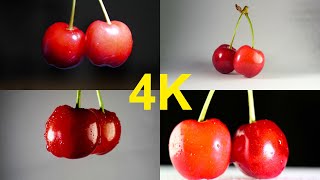 Vídeos 4K Gratuitos: Bagos de cereja em forma de coração (12 vídeos)