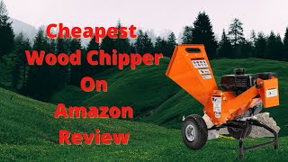 Wood Chipper Under $600 from Amazon! Super Handy Wood Chipper