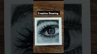 Easy Eye drawing video reel #shorts #eyedrawing