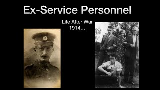 Lecture 41: World War 1 veterans experience in Ireland by Dominic Price