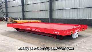 50 tons Rail Guided transfer cart #cart #transfer #construction #productionefficiency