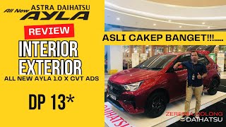 Ayla 2023 TERBARU‼️ DAIHATSU ALL NEW AYLA 1.0 X CVT ADS 2023[RUBI RED] Daihatsu Pekanbaru