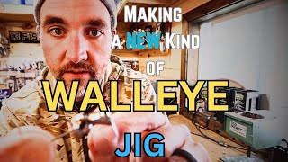 Making a NEW Walleye Jig (Mold Modification and Custom Bent Hooks)