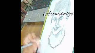 How to draw a actor "Siddharth Nigam"// step by step drawing//Tutorial of bigginers// Art video