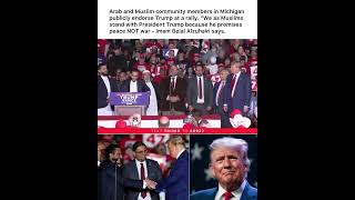 US Election 2024: Arabs and Muslims community in Michigan backs trump as he promised to end war