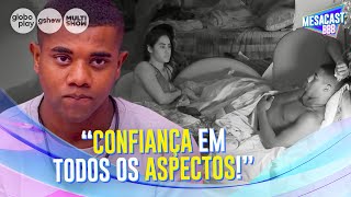 DAVI DIZ À ISABELLE QUE ESTÁ CONFIANTE DE QUE NÃO VAI SER ELIMINADO NO PAREDÃO!💥 | MESACAST BBB