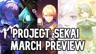 MARCH GACHA PREVIEW - PROJECT SEKAI GLOBAL