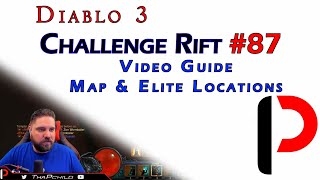 Diablo 3 - Challenge Rift 87 - Live Video Guide OMG! Frenzy Barb!