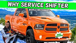 DODGE RAM WHY SERVICE SHIFTER WARNING DODGE RAM 1500 2500 3500 2013 2014 2015 2016 2017 2018