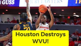 WVU vs Houston recap. Can the Mountaineers recover?