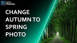 Change Autumn Seasons to Spring in Photoshop | Photoshop Tutorial | Change Orange to Green Image