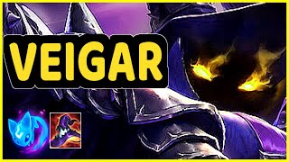 VEIGAR VS EZREAL ADC GAMEPLAY DIAMOND IV