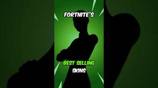 Best selling skins in fortnite 💰 #shorts