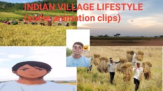 The Beauty of Indian Village Farming: A Visual Journey | खेत में काम करते हुए किसान🌄