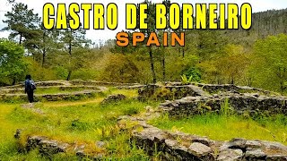 CASTRO DE BORNEIRO, SPAIN ( BORNEIRO HILLFORT) 2018| SEBUAH DESA  PENINGGALAN ZAMAN BESI