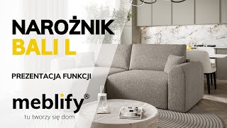 Narożnik BALI L | meblify.pl