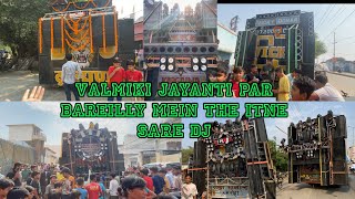 Valmiki Jayanti Bareilly2024. Valmiki Jayanti Bareilly pr itne sare Dj aye h. Valmiki Jayanti