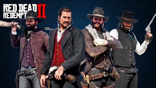 𝐑𝐞𝐝 𝐃𝐞𝐚𝐝 𝐑𝐞𝐝𝐞𝐦𝐩𝐭𝐢𝐨𝐧 𝟐 "Wild West Most-Wanted Outlaws" | Outfit Customization |(4K)