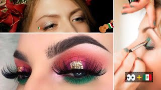 3 bonitas ideas de MAQUILLAJE DE OJOS para las FIESTAS PATRIAS en México 🌶️ – it’s Me Skay