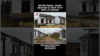 Dkt Ulee Kareng - Rumah dijual type 52 Tanah 170 m akses Jl.T.Iskandar