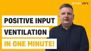 Positive Input Ventilation Explain In One Minute! | PIV with James Kane