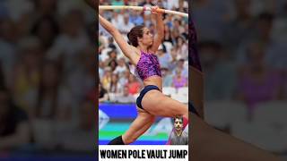 katerina stefanidi Pole Vault Jump #shorts #youtubeshorts #athlete #polevault