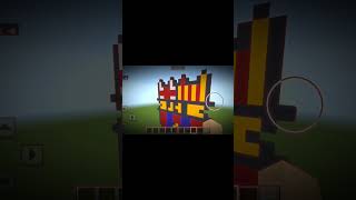 FCBarcelona♕ 🗿 x Minecraft🏞️  #cutedepressed #fypシ #edit #shorts #minecraft #fcbarcelona