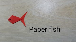 How To Make Paper Fish । Origami Paper Fish