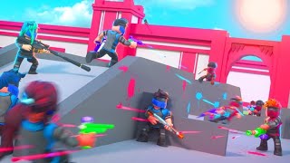 WINNING IN ROBLOX BIG PAINTBALL LIVE 🔴