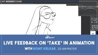 'Take' in animation; real-time feedback on student's work by Rohit Kelkar