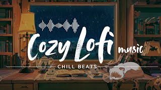 1 HOUR Lofi Music for Reading 📚| Relaxation | Studying 🎧 Chill Beats 🎶 Rainy Day Cozy Feels.