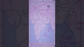 #Indian Geography #भारत के प्रमुख दर्रे//by Maping //Trick #