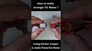 [M2M Hacks] How to make stronger DC motor ?