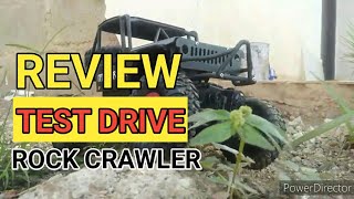 REVIEW TEST DRIVE ROCK CRAWLER 1:18