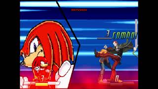 AC's Nut GAMES | MUGEN Req Match Series | Nim Woo & Tails Vs Zombie Kanji & Knuckles