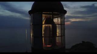 Phare du cap Béar au lever du jour sur la Cote Vermeille dans les PO