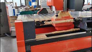 2in1 wood turning lathe cnc router