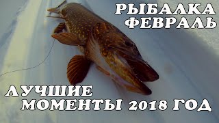 Рыбалка февраль 2018 лучшие моменты