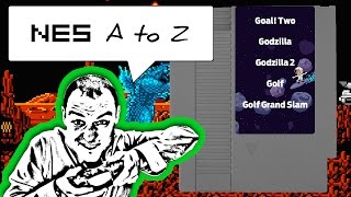 NES AtoZ 72 : Goal! Two, Godzilla 1 & 2, Golf, Golf Grand Slam