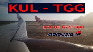 TRIP REPORT | Malaysia Airlines Boeing B737 MH1326 KL Int'l KUL T1 ✈ K. Terengganu Sultan Mahmud TGG