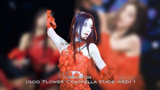 Blackpink Jisoo TWIXTOR | Jisoo 'Flower' Coachella Stage Week 1