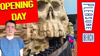 Blackpool Pleasure Beach OPENING DAY Vlog 2023