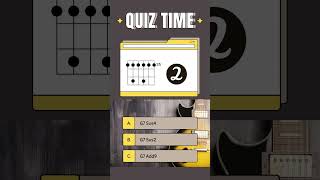 Guess the Chord | Quiz Time