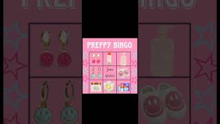 preppy bingo!🌺 #preppy #staypreppy