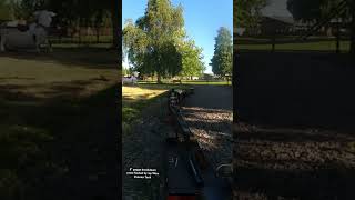 Hauling a 5” gauge breakdown crane with my 94xx pannier tank steam locomotive #modelengineering