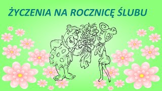 Dla żony lub męża życzenia na rocznicę ślubu