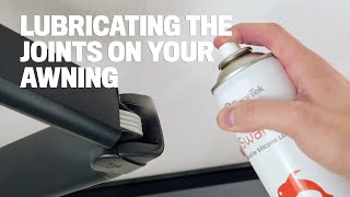 How to Lubricate the Joints on your Patio Awning