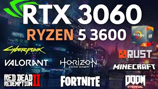 RTX 3060 12GB + Ryzen 5 3600 FPS Benchmark | Ultra Settings 1080p