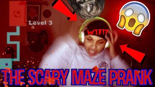 SCARY MAZE PRANK 😱😳