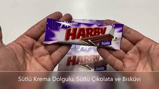 Alpella Harby Sütlü Çikolata Kaplı Sütlü Karamelli Bisküvi 25 Gr x 24 Adet